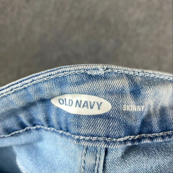 Old Navy Jeans Women's Size 8 Skinny Denim Cotton Blend Adults Mid Rise - Picture 6 of 9